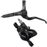 Тормоз дисковый SHIMANO MT MT201, BL(левый)/BR(передний), полимерные колодки, 1000мм, черный EMT201KLFPRA100